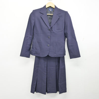 【中古】茨城県 下館第二高等学校 女子制服 3点 (ブレザー・スカート) sf100085