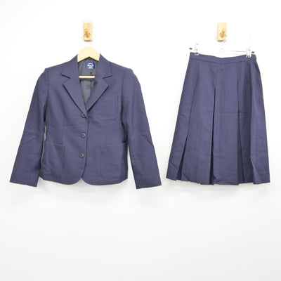 【中古】茨城県 下館第二高等学校 女子制服 3点 (ブレザー・スカート) sf100085