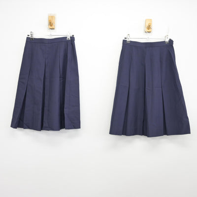 【中古】茨城県 下館第二高等学校 女子制服 3点 (ブレザー・スカート) sf100085