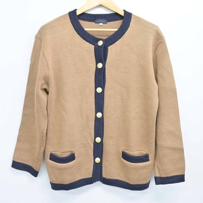 【中古】福岡県 福岡女子高等学校 女子制服 4点 (ブレザー・ニット・シャツ・スカート) sf100088