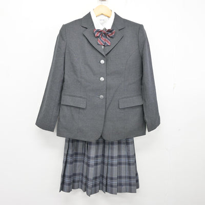 【中古】岐阜県 不破高等学校 女子制服 5点 (ブレザー・シャツ・スカート) sf100089