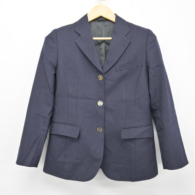 【中古】静岡県 常葉大学附属菊川高等学校 女子制服 3点 (ブレザー・スカート) sf100095