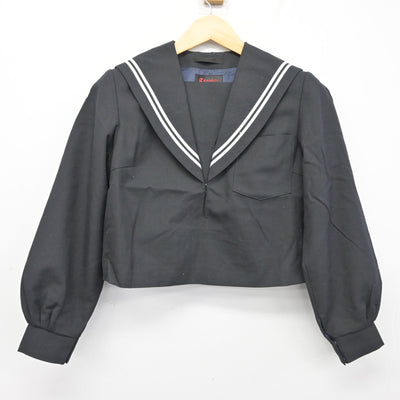 【中古】愛知県 千代田中学校 女子制服 2点 (セーラー服・スカート) sf100101