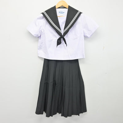 【中古】愛知県 千代田中学校 女子制服 3点 (セーラー服・スカート) sf100102