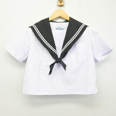 【中古】愛知県 千代田中学校 女子制服 3点 (セーラー服・スカート) sf100103
