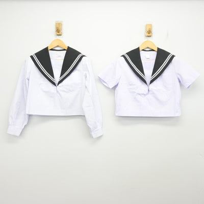 【中古】愛知県 千代田中学校 女子制服 2点 (セーラー服) sf100104