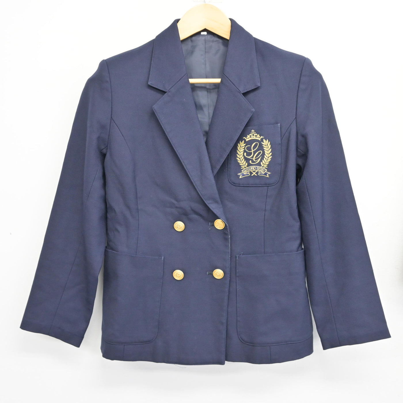 【中古】東京都 目黒星美学園高等学校 女子制服 2点 (ブレザー・スカート) sf100108