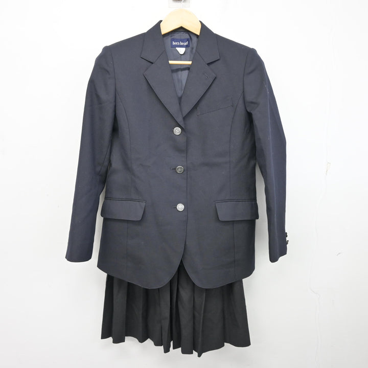 中古】千葉県 生浜高等学校 女子制服 2点 (ブレザー・スカート 