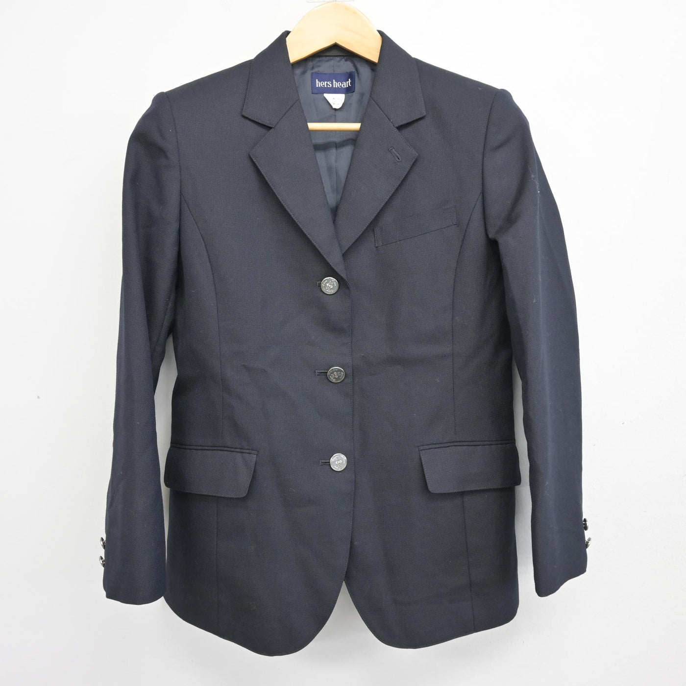 【中古】千葉県 生浜高等学校 女子制服 2点 (ブレザー・スカート) sf100110