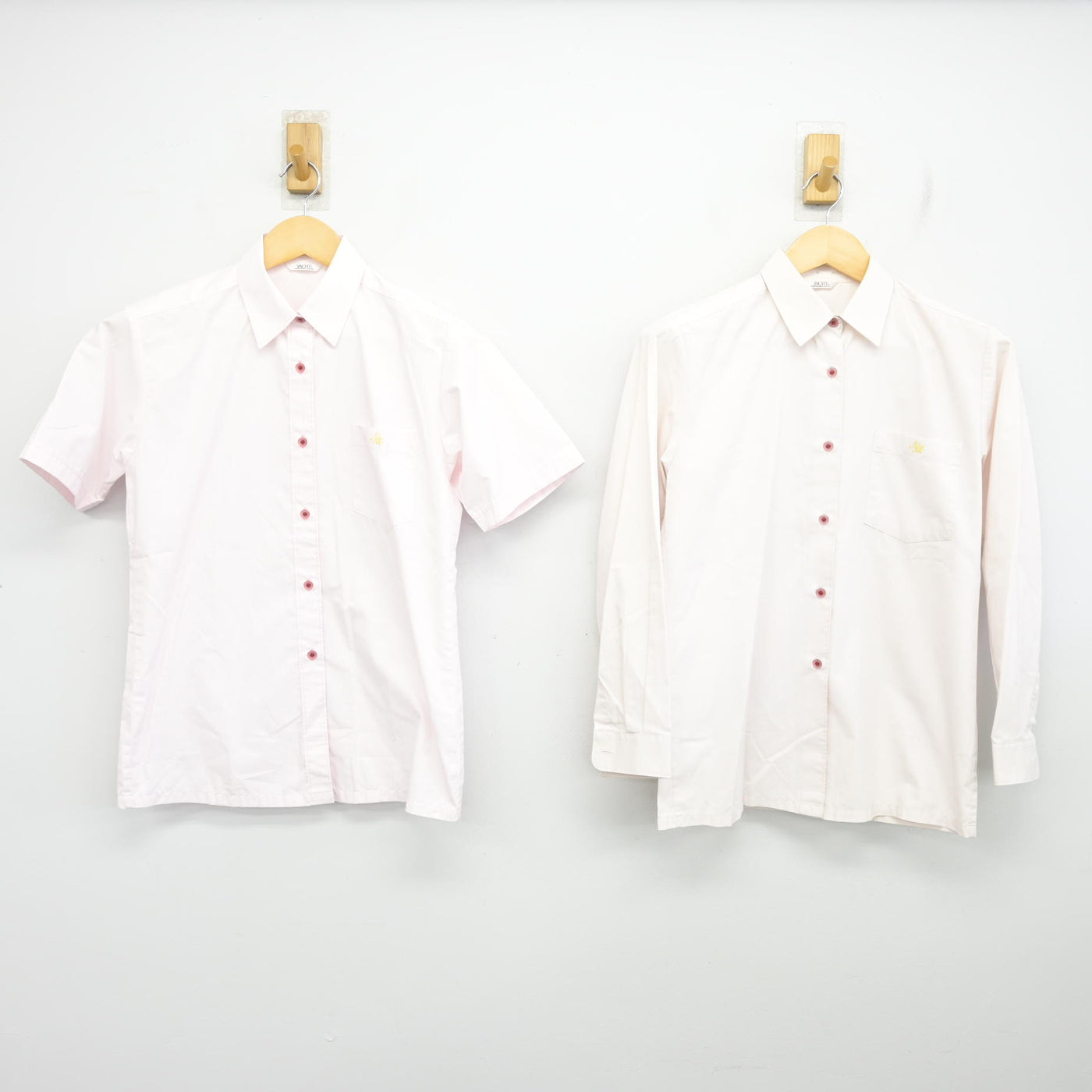 【中古】静岡県 日本大学三島高等学校・中学校/旧制服 女子制服 2点 (シャツ) sf100114