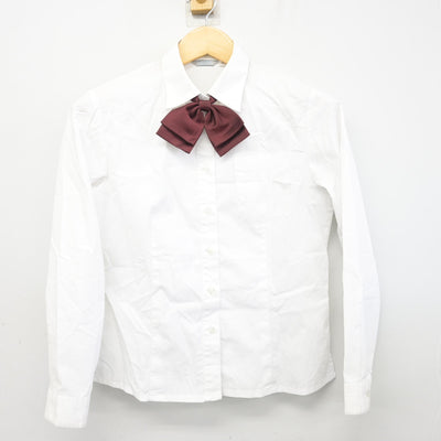 【中古】佐賀県 早稲田佐賀中学校・高等学校 女子制服 5点 (ブレザー・ベスト・シャツ・スカート) sf100121