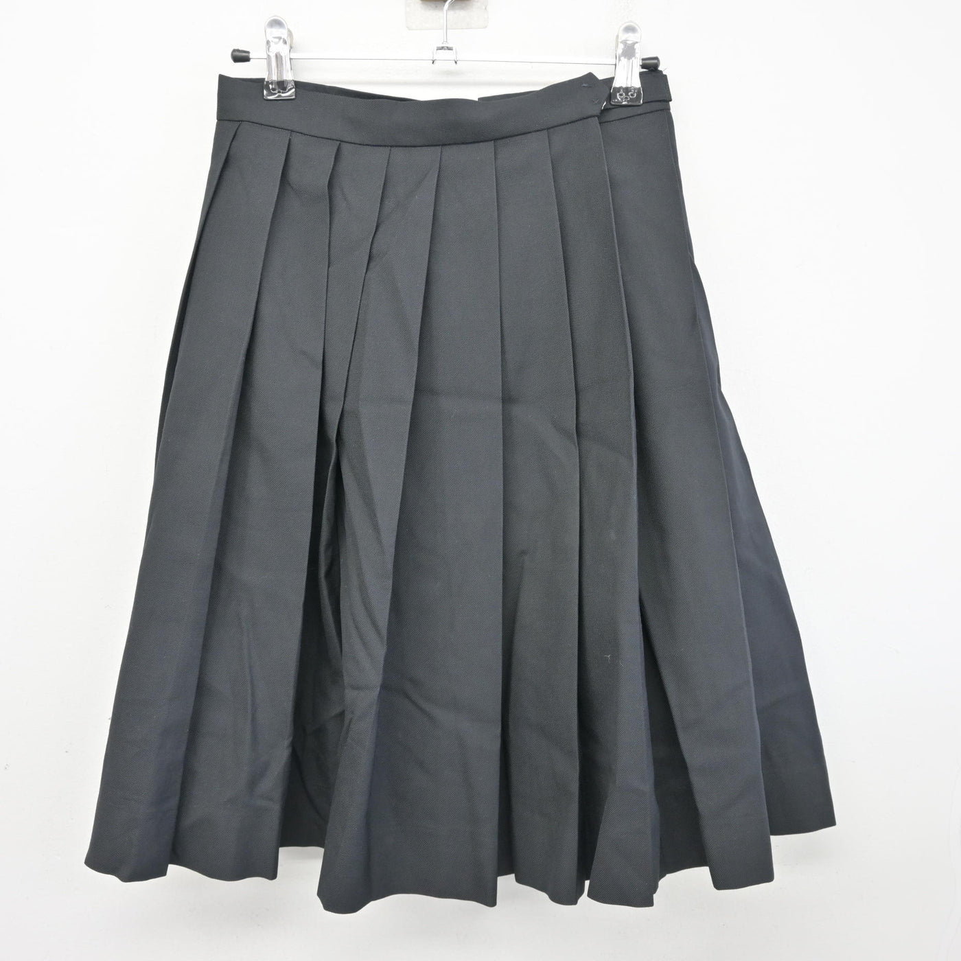 【中古】佐賀県 早稲田佐賀中学校・高等学校 女子制服 5点 (ブレザー・ベスト・シャツ・スカート) sf100121