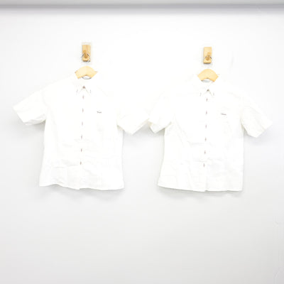 【中古】佐賀県 早稲田佐賀中学校・高等学校 女子制服 3点 (シャツ・スカート) sf100122