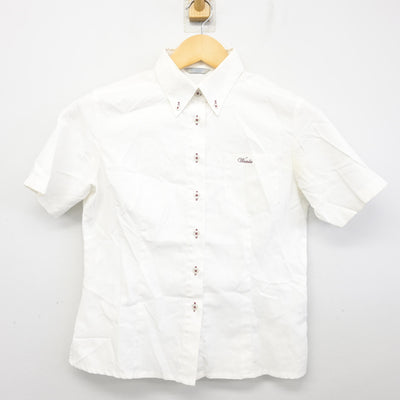 【中古】佐賀県 早稲田佐賀中学校・高等学校 女子制服 3点 (シャツ・スカート) sf100122