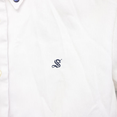 【中古】栃木県 作新学院高等学校 女子制服 2点 (ニット・シャツ) sf100124