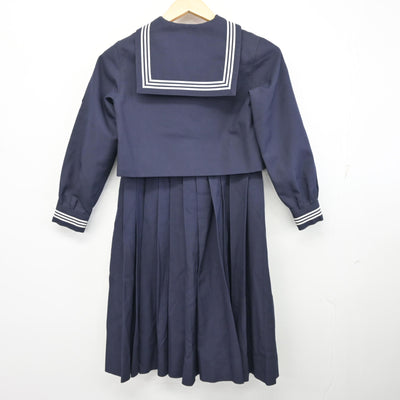 【中古】神奈川県 森村学園初等部 女子制服 2点 (セーラー服・スカート) sf100128