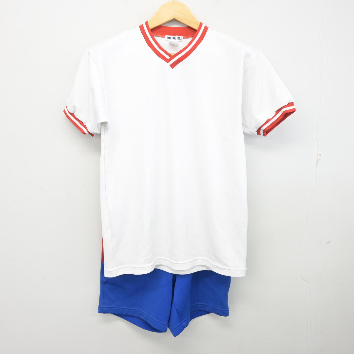 【中古】静岡県 浜北西高等学校 女子制服 2点 (体操服 上・体操服 下) sf100148