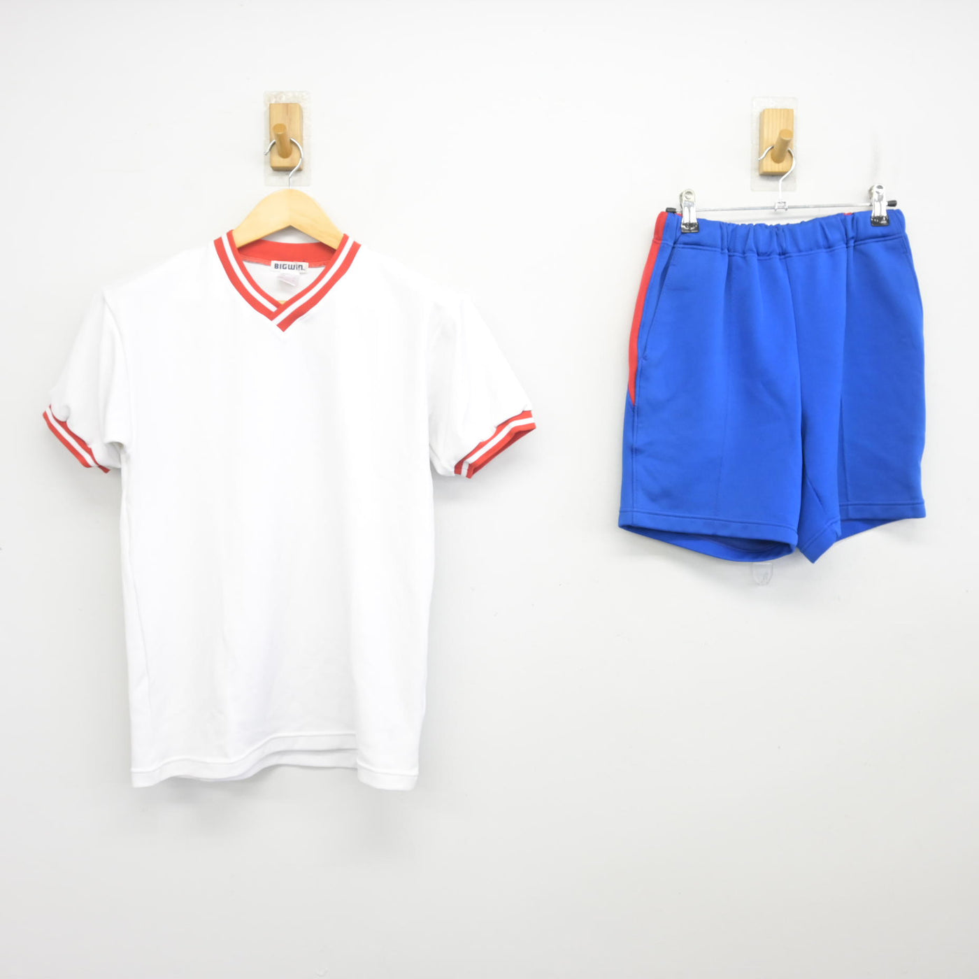 【中古】静岡県 浜北西高等学校 女子制服 2点 (体操服 上・体操服 下) sf100148
