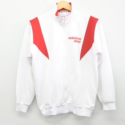 【中古】静岡県 浜北西高等学校 女子制服 3点 (ジャージ 上・ジャージ 下・体操服 下) sf100149