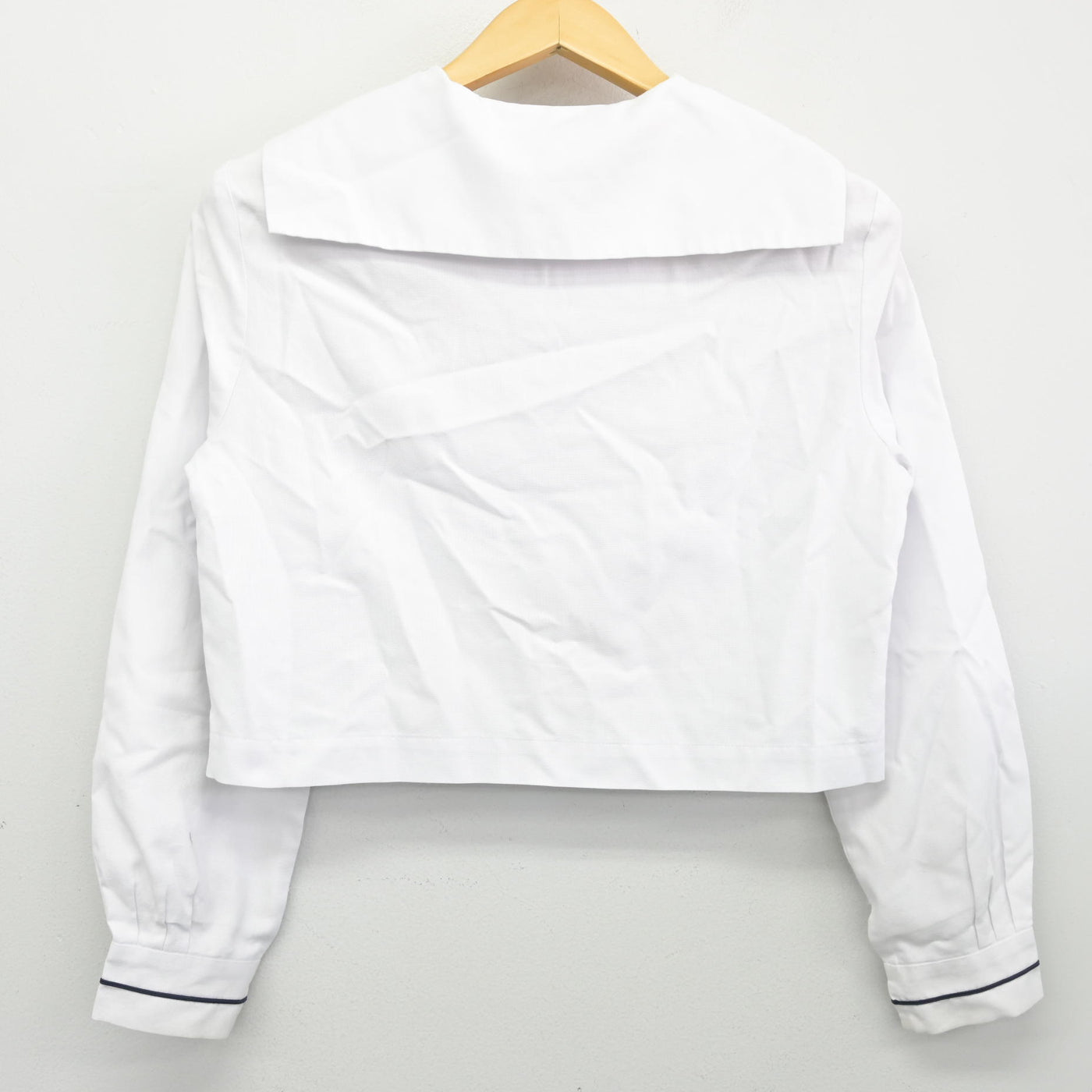【中古】熊本県 鹿本高等学校 女子制服 2点 (セーラー服・スカート) sf100159