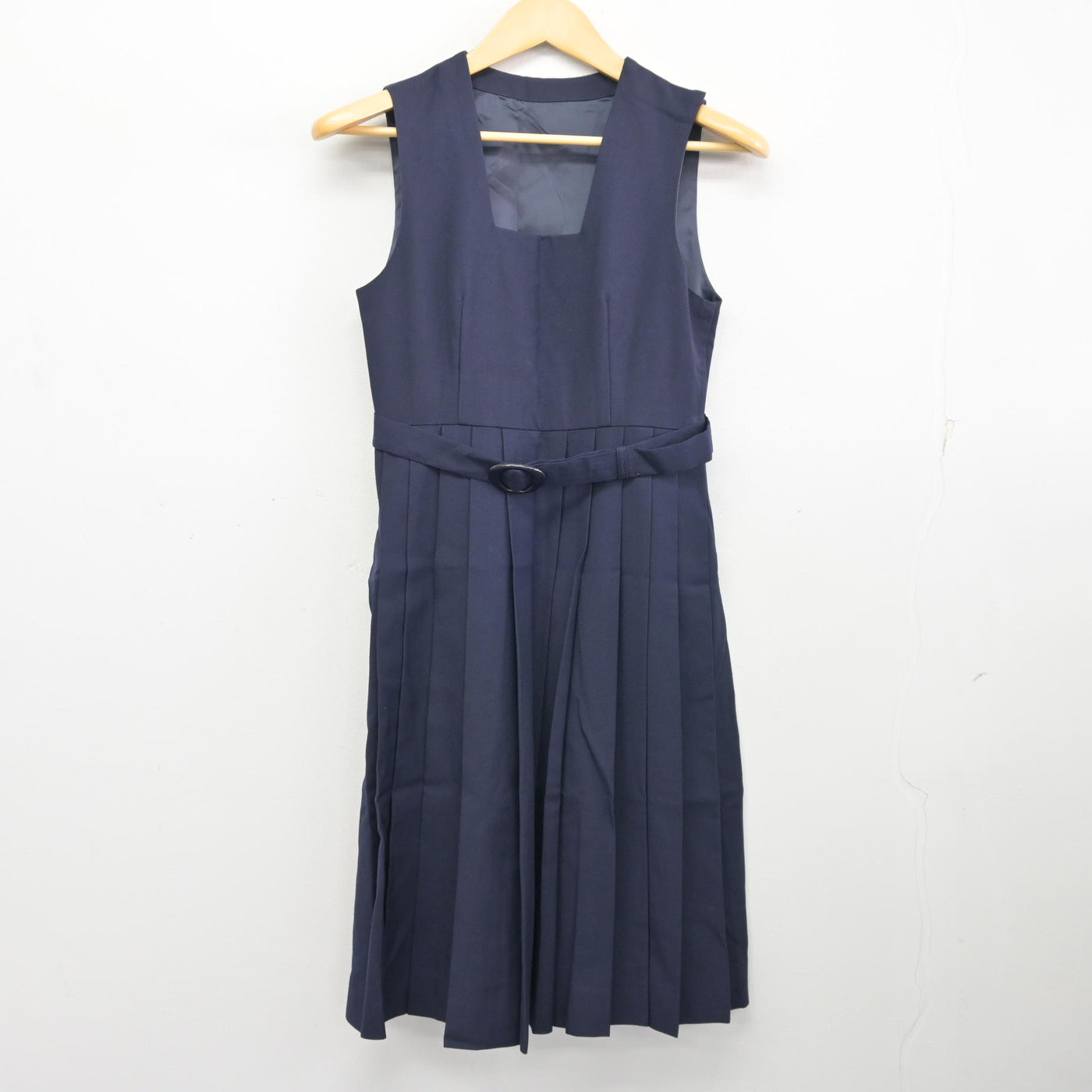【中古】埼玉県 谷塚中学校 女子制服 2点 (ブレザー・ジャンパースカート) sf100160