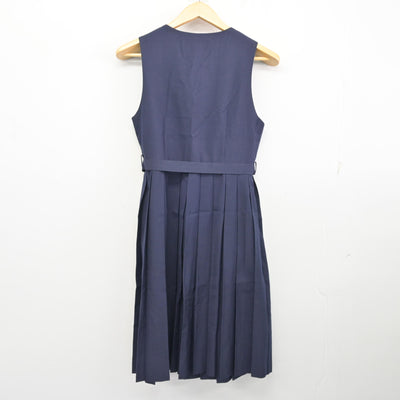 【中古】埼玉県 谷塚中学校 女子制服 1点 (ジャンパースカート) sf100161