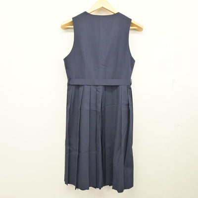 【中古】埼玉県 谷塚中学校 女子制服 1点 (ジャンパースカート) sf100162