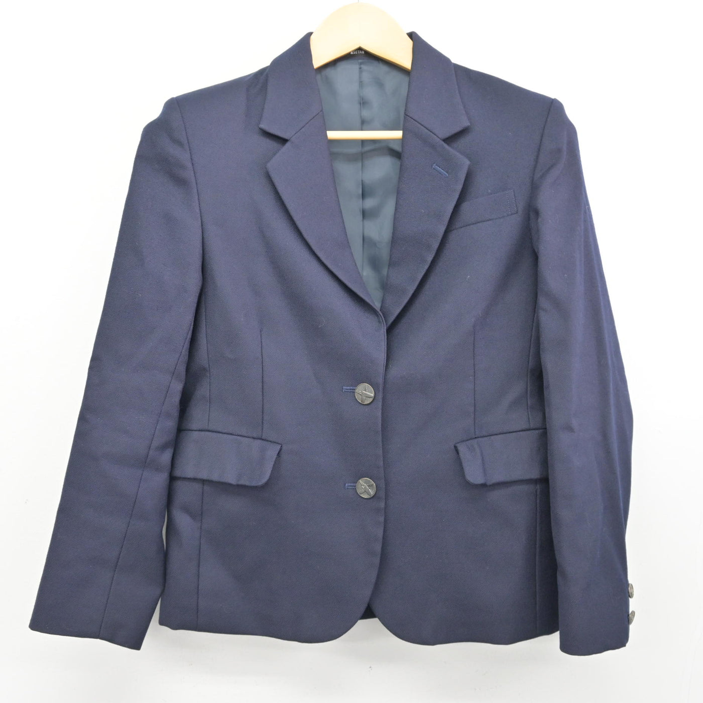 【中古】神奈川県 慶應義塾湘南藤沢高等部 女子制服 3点 (ブレザー・スカート) sf100176