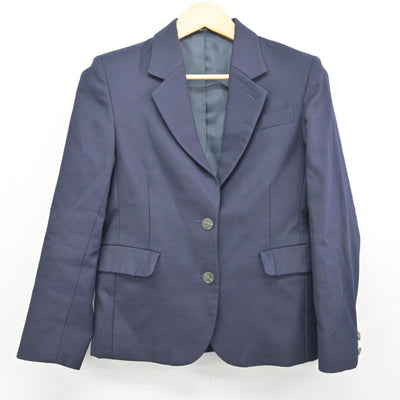 【中古】神奈川県 慶應義塾湘南藤沢高等部 女子制服 3点 (ブレザー・スカート) sf100176