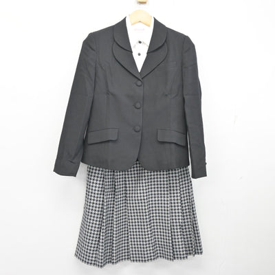 【中古】京都府 京都光華高等学校 女子制服 4点 (ブレザー・シャツ・スカート) sf100180
