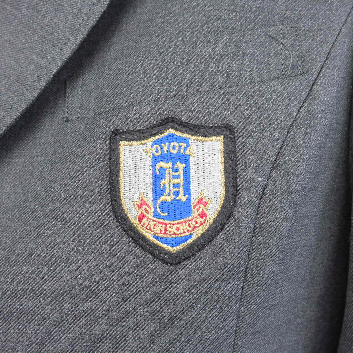 【中古】愛知県 豊田東高等学校 女子制服 3点 (ブレザー・シャツ・スカート) sf100187