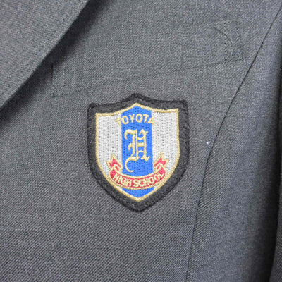 【中古】愛知県 豊田東高等学校 女子制服 3点 (ブレザー・シャツ・スカート) sf100187