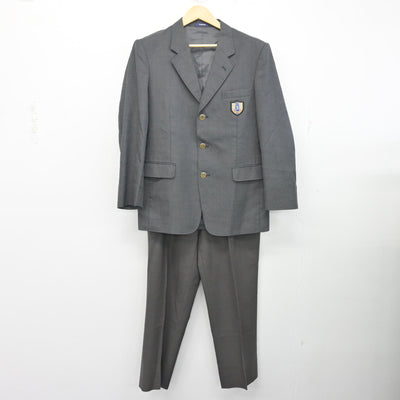 【中古】愛知県 豊田東高等学校 男子制服 2点 (ブレザー・ズボン) sf100190
