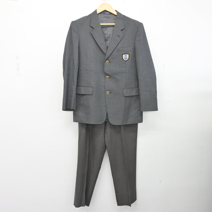 半田東高校男子制服（中古） 中古】愛知県 豊田東高等学校 男子制服 2点 (ブレザー・ズボン