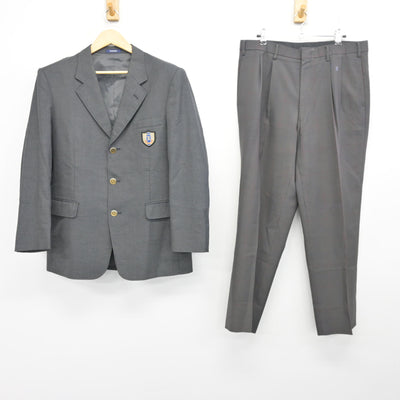 【中古】愛知県 豊田東高等学校 男子制服 2点 (ブレザー・ズボン) sf100190