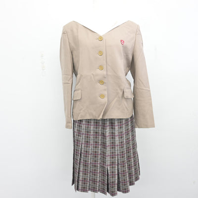 【中古】愛知県 名城大学附属高等学校 女子制服 3点 (ブレザー・セーラー服・スカート) sf100207