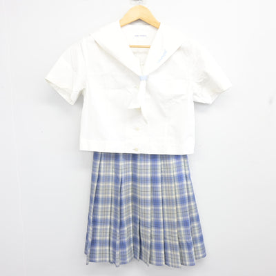 【中古】愛知県 名城大学附属高等学校 女子制服 3点 (ニットベスト・セーラー服・スカート) sf100209