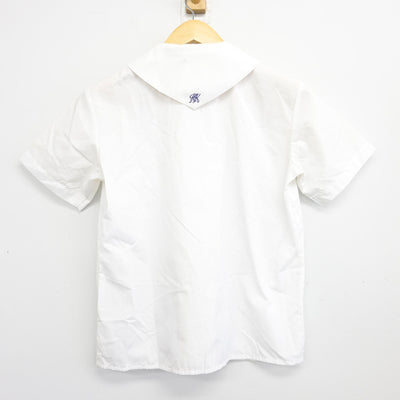 【中古】岡山県 明誠学院高等学校 女子制服 3点 (ニットベスト・シャツ・スカート) sf100213