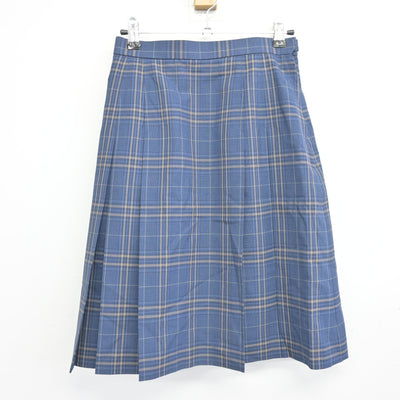 【中古】岡山県 明誠学院高等学校 女子制服 2点 (シャツ・スカート) sf100214