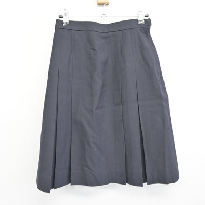 【中古】岡山県 明誠学院高等学校 女子制服 3点 (ブレザー・シャツ・スカート) sf100215
