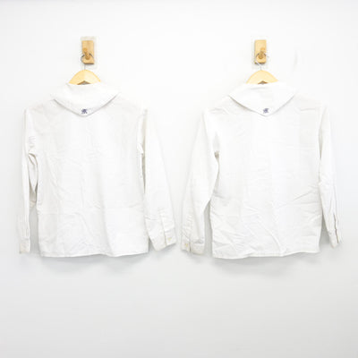 【中古】岡山県 明誠学院高等学校 女子制服 3点 (シャツ・スカート) sf100216
