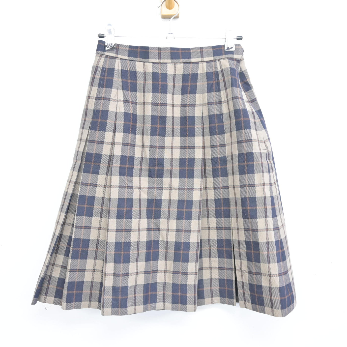【中古】岡山県 明誠学院高等学校 女子制服 3点 (シャツ・スカート) sf100216