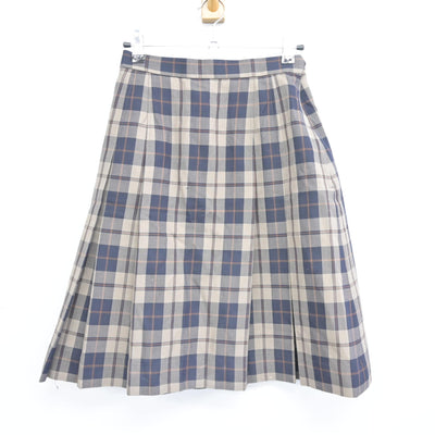 【中古】岡山県 明誠学院高等学校 女子制服 3点 (シャツ・スカート) sf100216