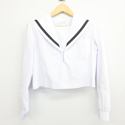 【中古】愛知県 名古屋西高等学校 女子制服 2点 (セーラー服) sf100217