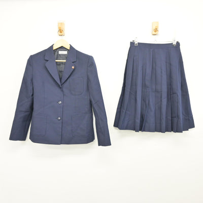 【中古】埼玉県 さいたま市立大原中学校 女子制服 3点 (ブレザー・スカート) sf100222