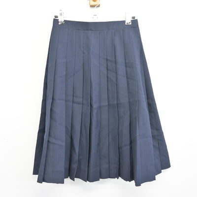 【中古】埼玉県 さいたま市立大原中学校 女子制服 2点 (ニットベスト・スカート) sf100223