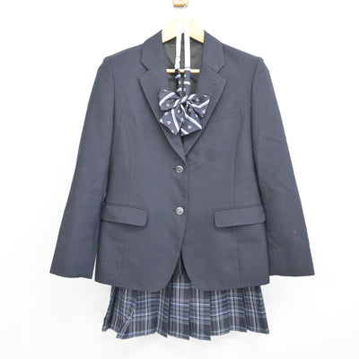 【中古】東京都 六本木高等学校 女子制服 4点 (ブレザー・スカート) sf100227