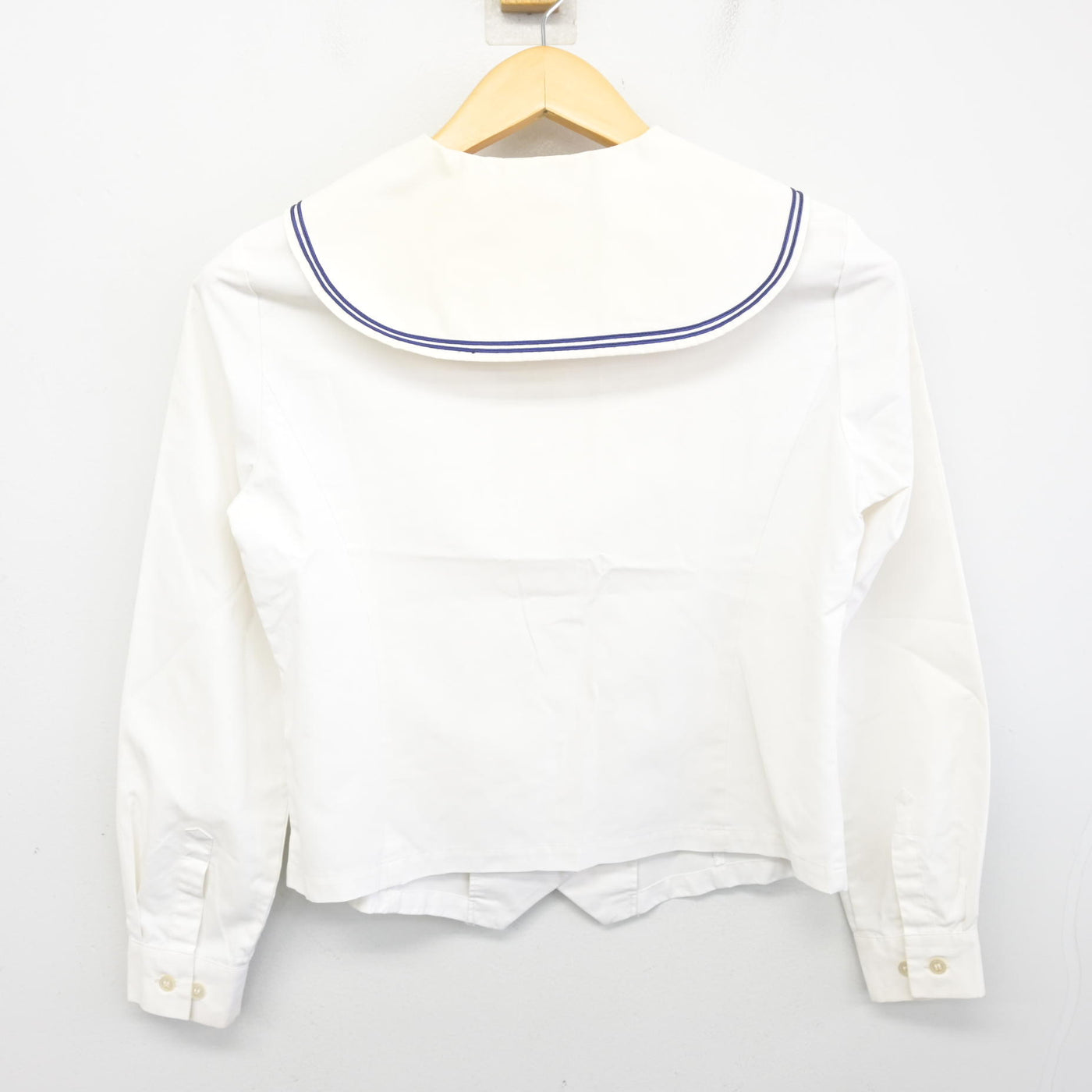 【中古】香川県 寒川高等学校 女子制服 2点 (セーラー服・シャツ) sf100248