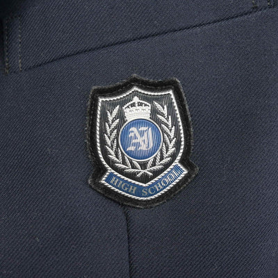 【中古】北海道 札幌英藍高等学校 女子制服 4点 (ブレザー・シャツ・スカート) sf100258