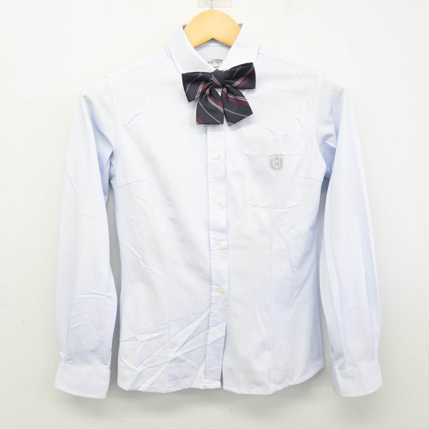 【中古】北海道 札幌英藍高等学校 女子制服 4点 (ブレザー・シャツ・スカート) sf100258